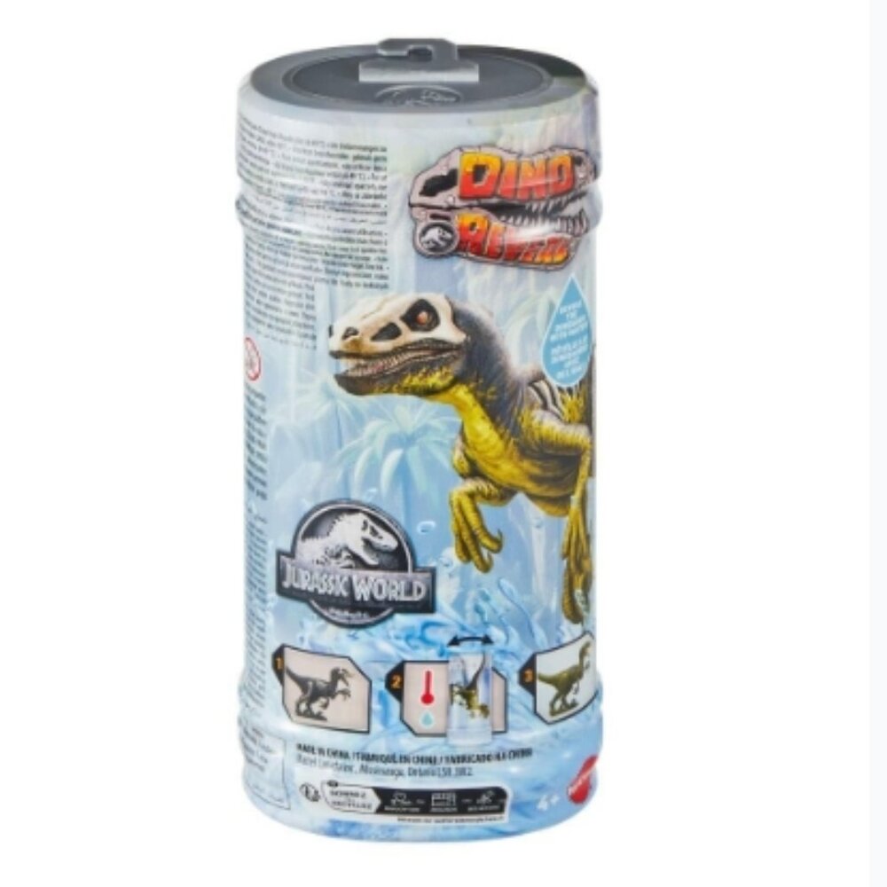 MATTEL JURASSIC WORLD DINO REVEAL DINOSAUR TOY-SPECIES VARY- 1 DINOSAUR ONLY-